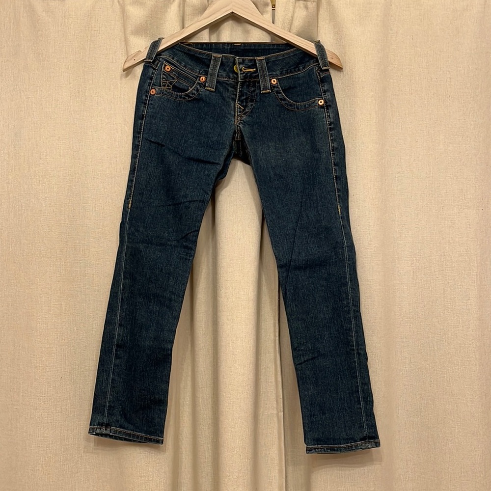True Religion Cropped Jeans